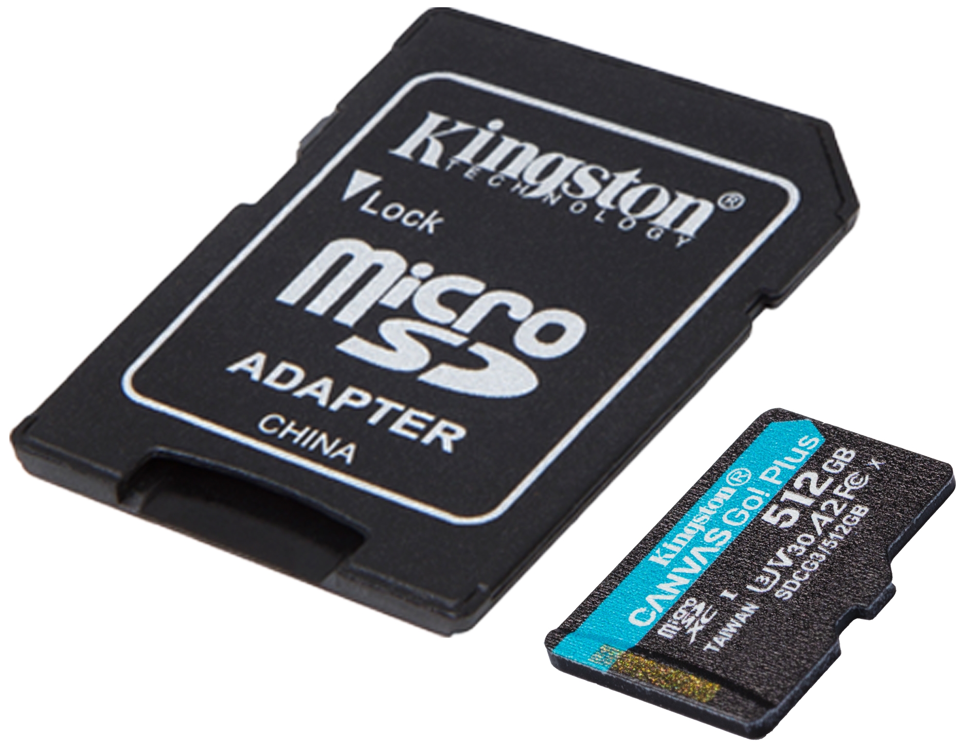 Карта памяти kingston canvas go plus microsdxc