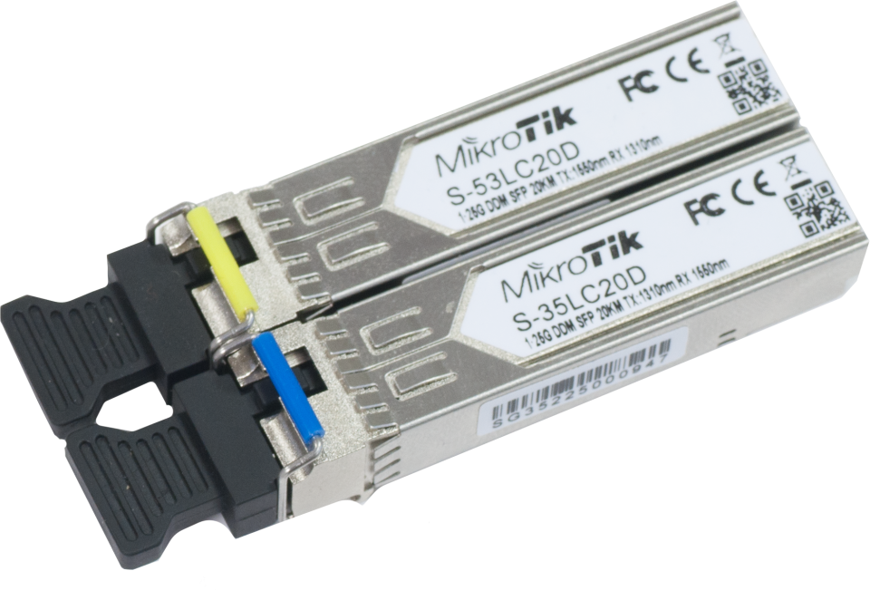 Sfp модуль скорость. Mikrotik s-3553lc20d. SFP-G-s1310/20-d. Mikrotik s-3553lc20d+s53lc20d. Модуль SFP Mikrotik s-53lc20d.