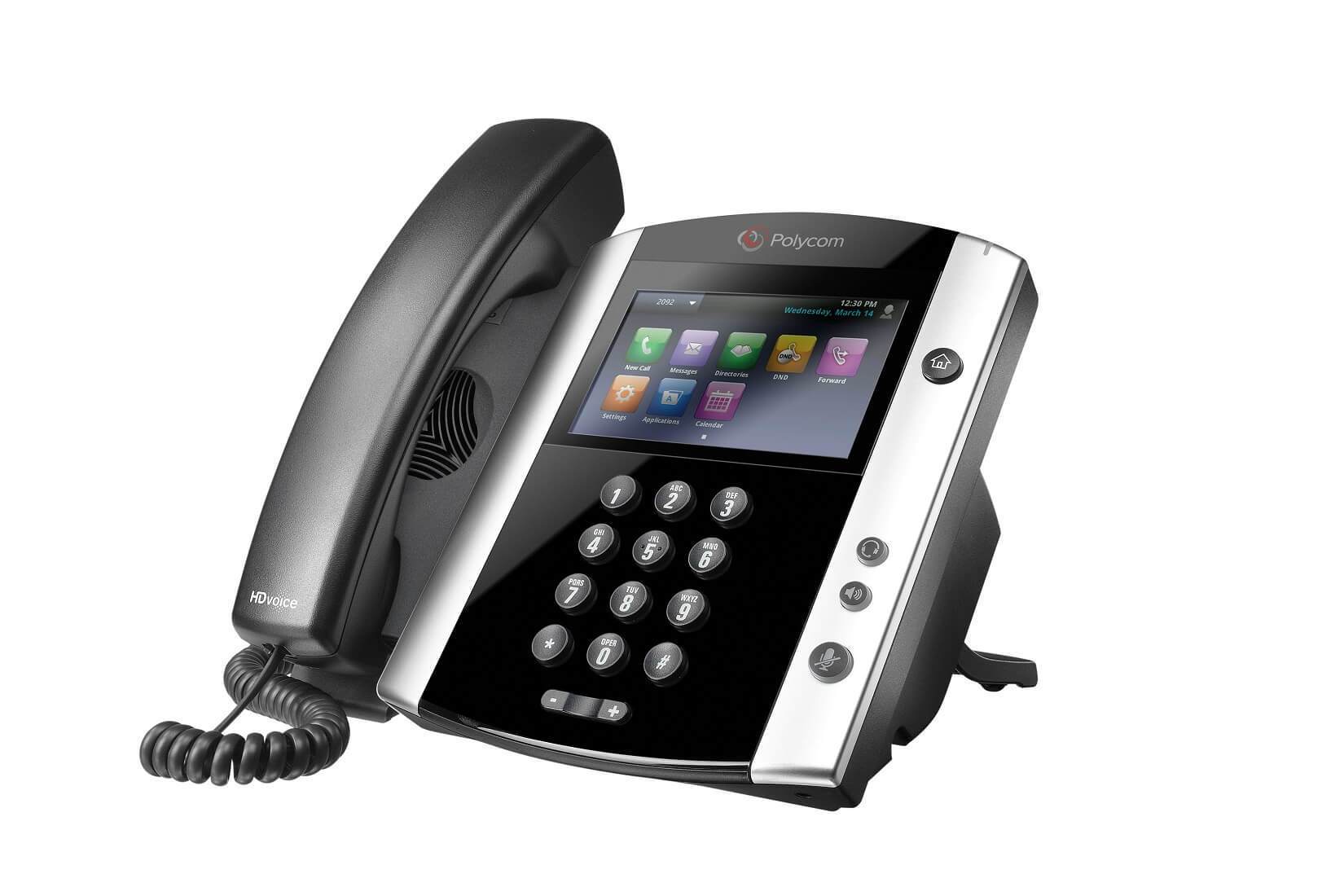 IP-телефон Polycom VVX 601 Поддержка PoE количество линий 16 шт. Поддержка  SIP