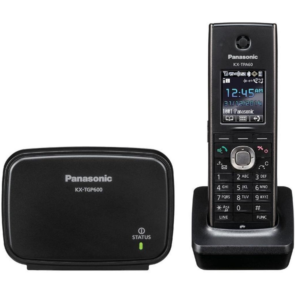 IP-телефон Panasonic KX-TGP600 Поддержка PoE количество линий 8 шт.  Поддержка SIP