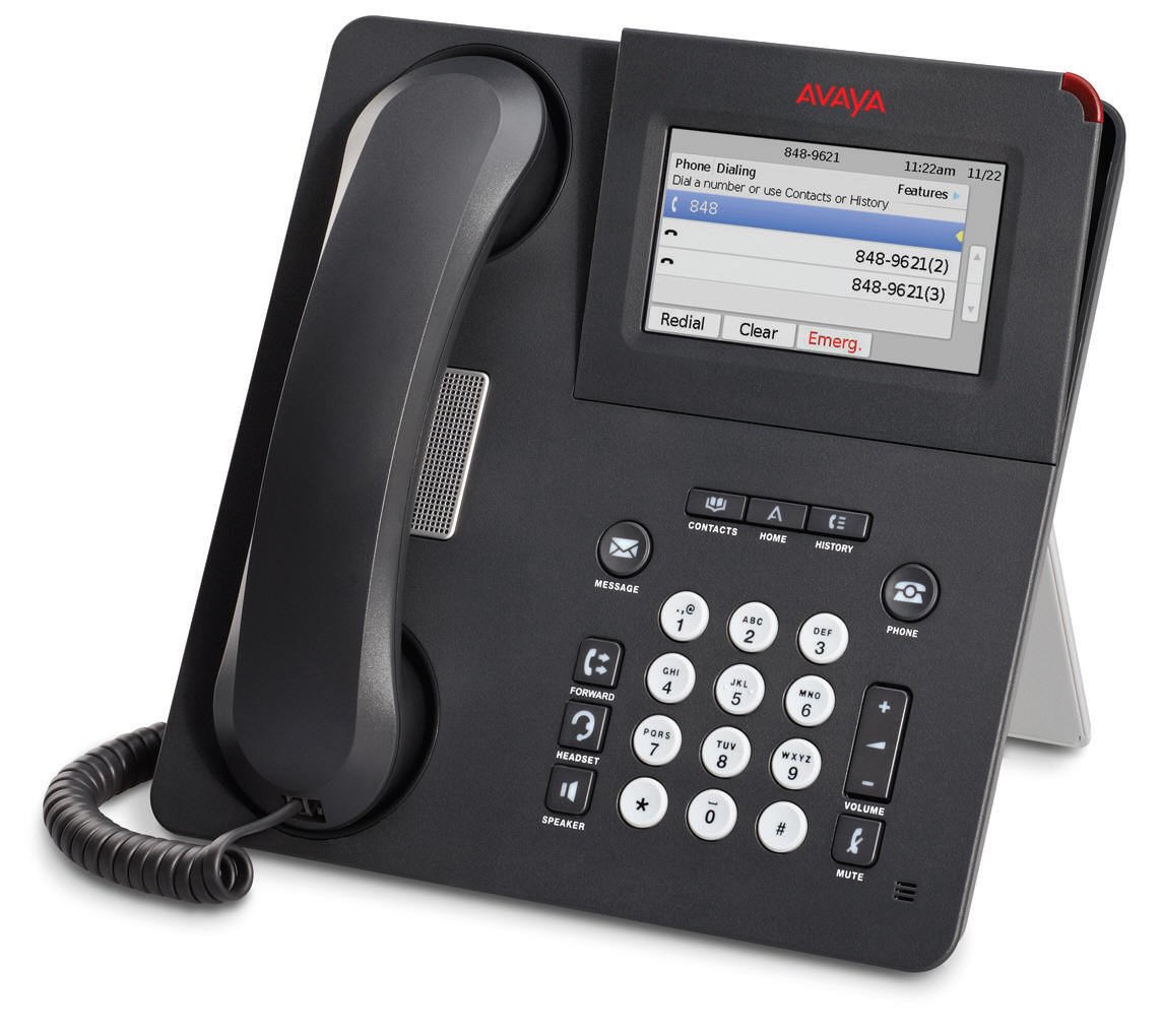 IP-телефон Avaya 9621G количество линий 12 шт. Поддержка SIP