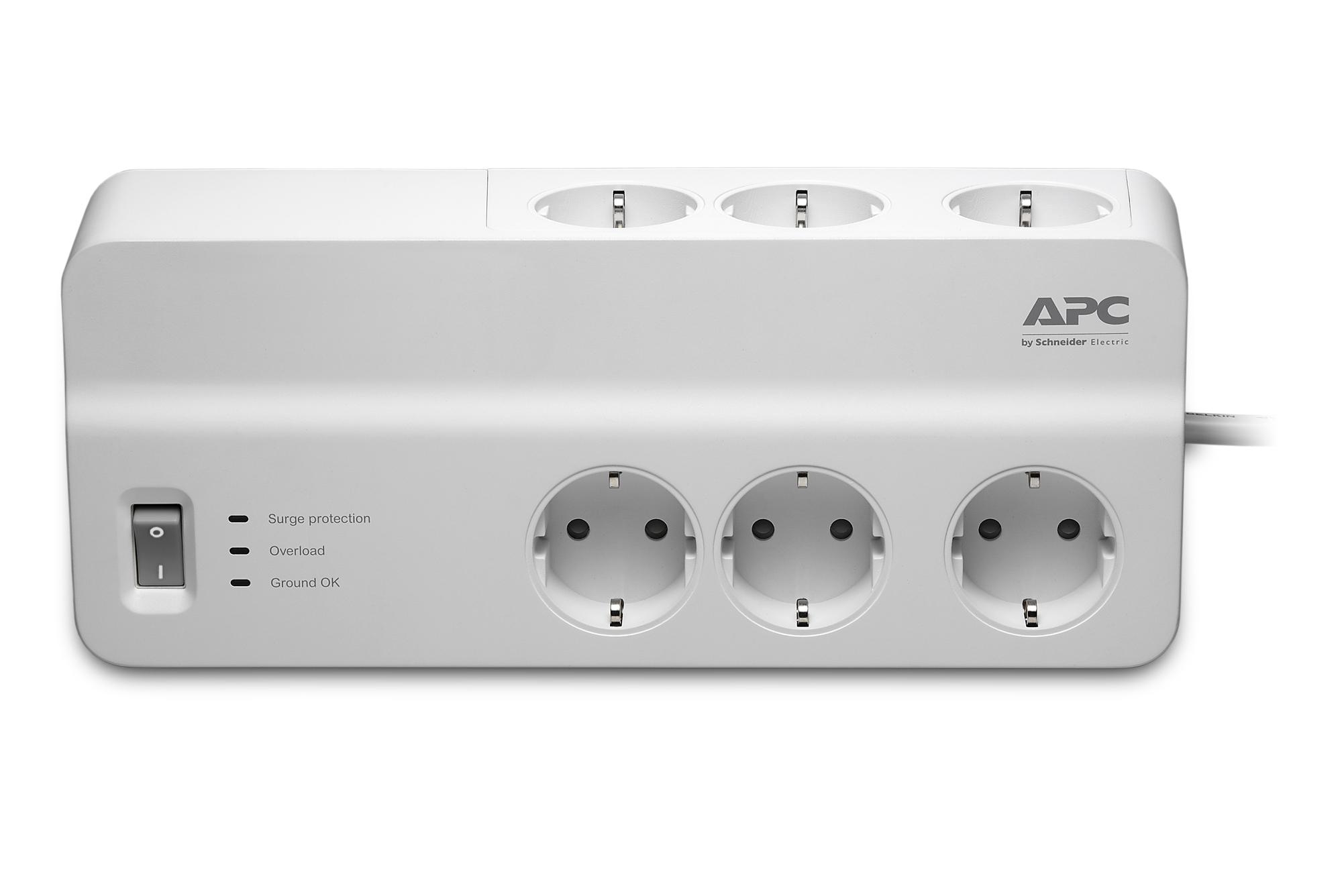 Электрика 6. Сетевой фильтр APC pm8-RS. APC Essential SURGEARREST pm8-RS внутри. APC by Schneider Electric pm6u-RS. APC by Schneider Electric pm6-RS, 6 розеток, 2 м, с/з, 10а.